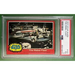 Star Wars 1977 The Rebel Fleet #127 PSA 5 CERT#65314214